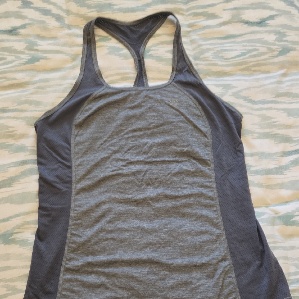 Victoria's Secret Gray Racerback Tank Top